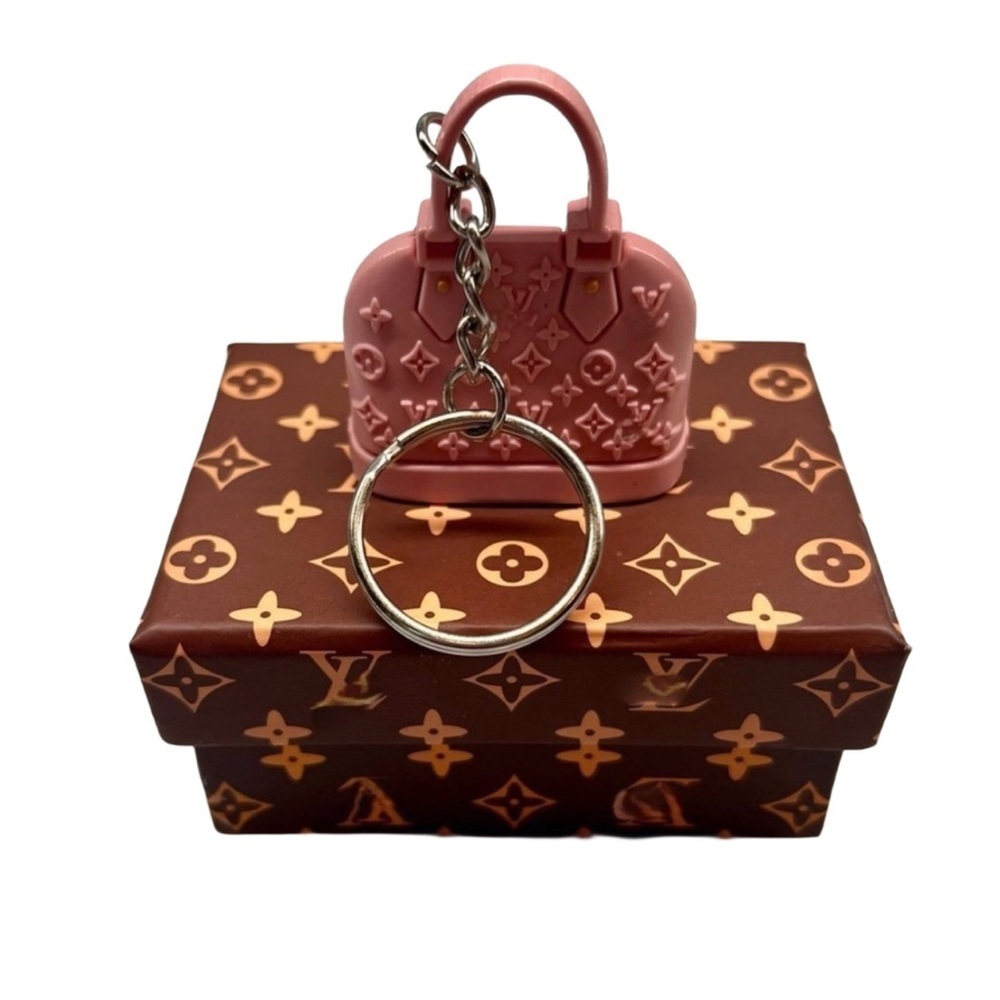Mini Purse Keychain Charm with Gift Box